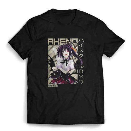 Akeno Himejima Akeno Anime Mens T-Shirt Tee