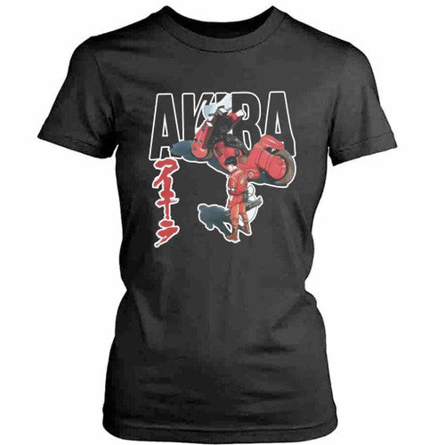 Akira Shotaro Kaneda 80s Anime Retro Womens T-Shirt Tee