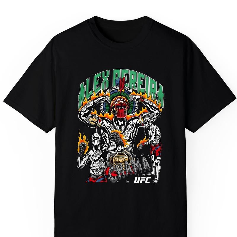 Alex Pereira Shirt, MMA UFC Tee, Gift For Fans Hoodie, Sweatshirt | HypeCrazeTee.com