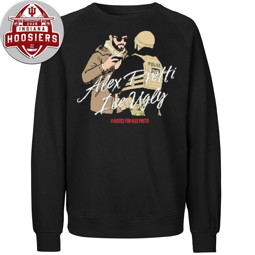 Alex Pretti Ice Ugly Justice For Aleex Pretti T-Shirt