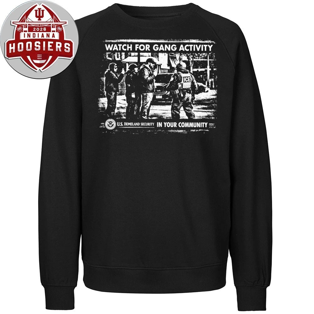 Alex Pretti Watch For Gang Activity US Homeland Security In Your Community Shirt