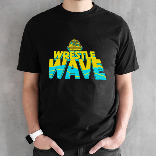 All Class Independent Wrestling Wrestle Wave shirt