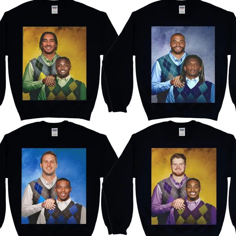 All Football Teams Step Brothers Funny Sweatshirt, Sweater for Football Fans T-Shirts, Hoodie | HypeCrazeTee.com