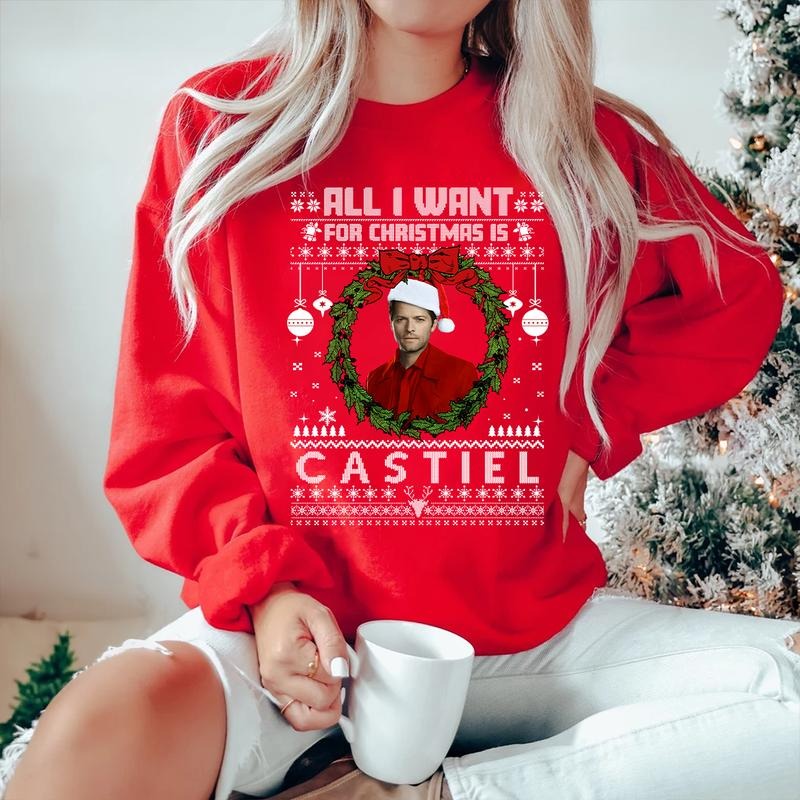 All I Want Is Castiel Castiel Woman Man T-Shirts, Hoodie, Sweatshirt