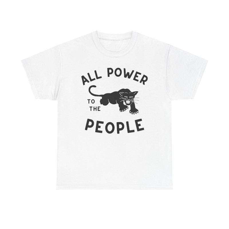 All Power to the People Black Panther Party T-shirt