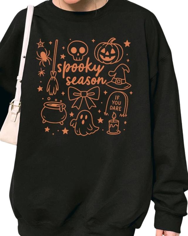 All Things Spooky Unisex NuBlend Crew Sweatshirt T-Shirts, Hoodie | HypeCrazeTee.com