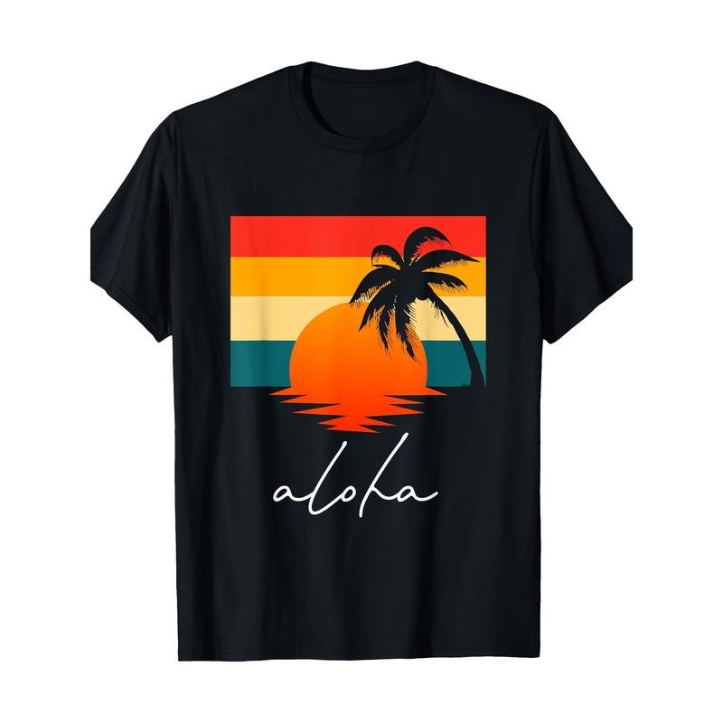 Aloha Hawaii T-shirt -100% cotton Made in USA Hoodie, Sweatshirt | HypeCrazeTee.com
