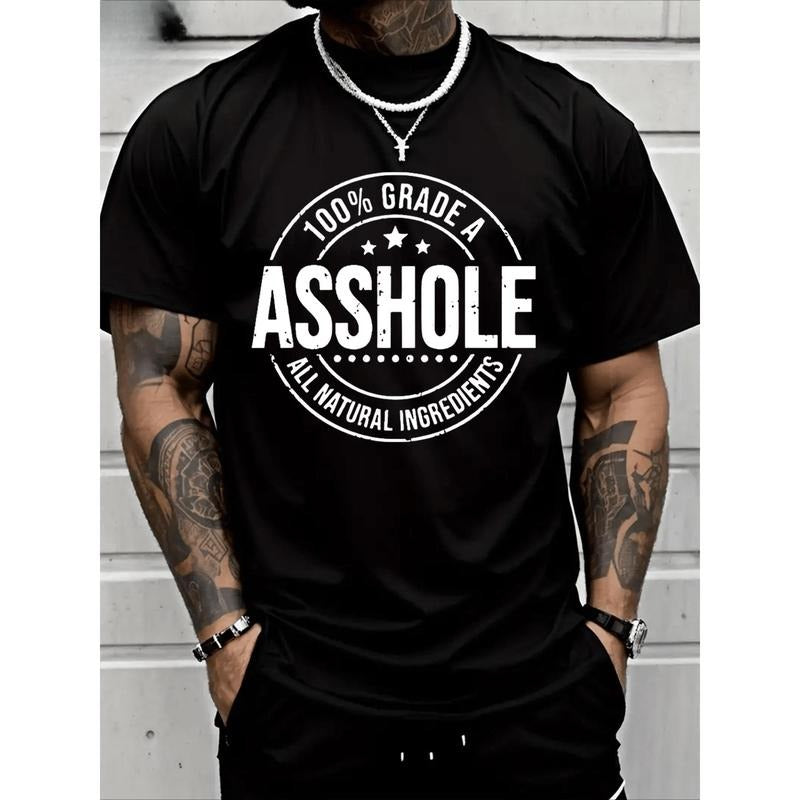 Alphabet Printed Comfortable Loose Fit T-Shirt Cotton T Shirt Made in USA Hoodie, Sweatshirt | HypeCrazeTee.com