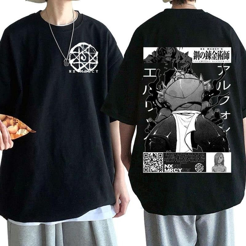 Alphonse Elegance Fullmetal Alchemist Tee Sweatshirt, Hoodie, Comfort Colors | HypeCrazeTee.com