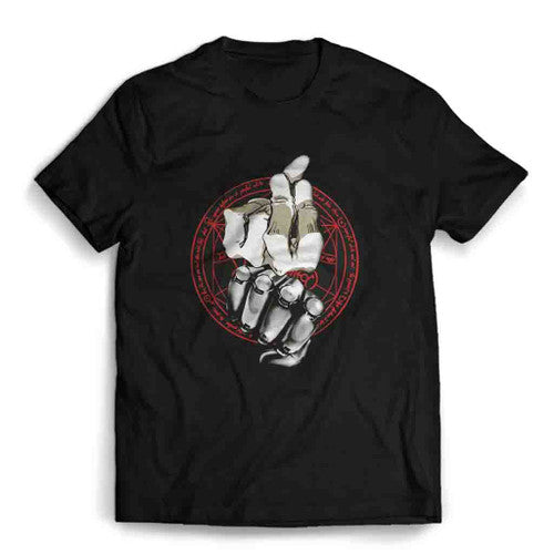 Alphonse And Edward Anime Fullmetal Alchemist Art Graphic Mens T-Shirt Tee