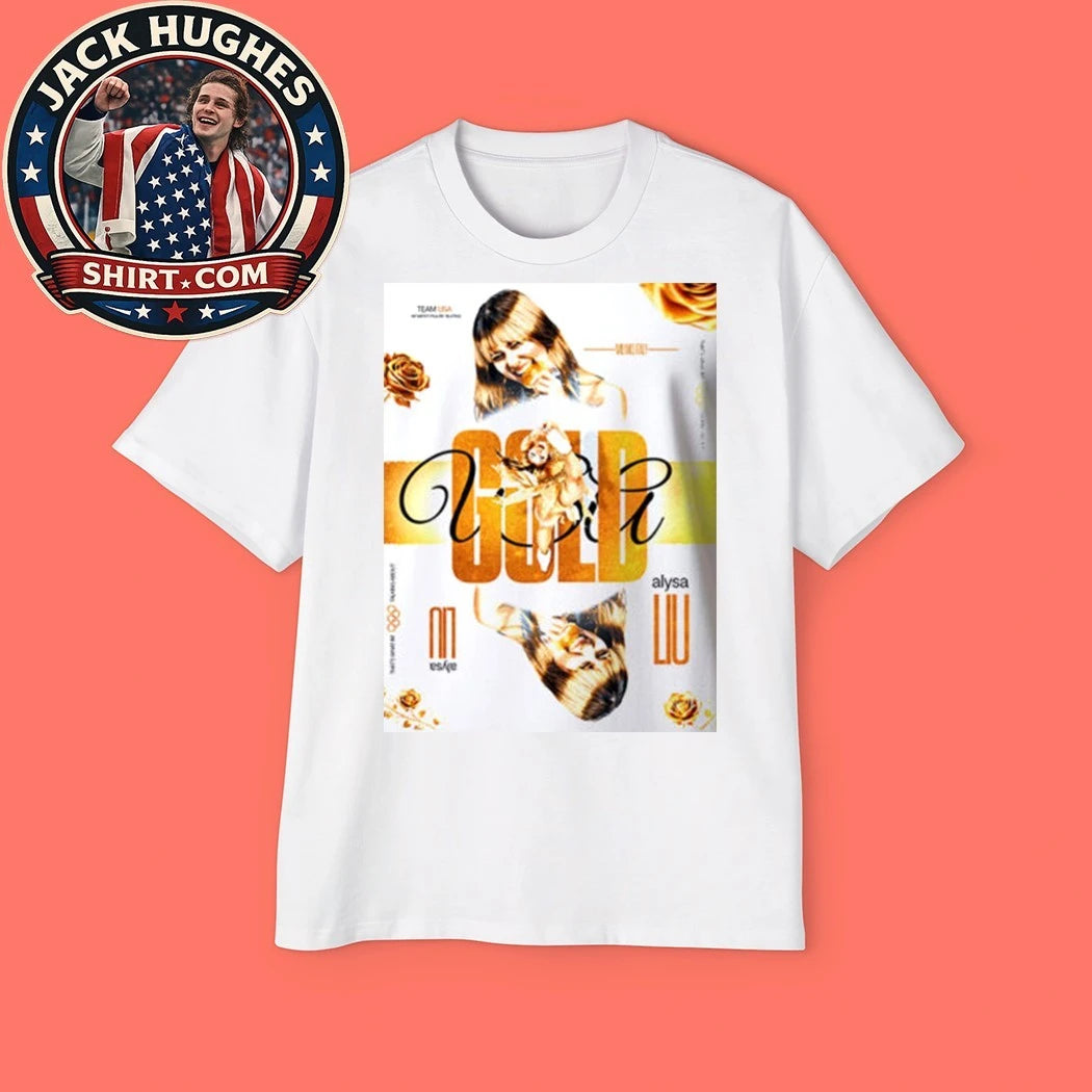 Alysa Liu Team USA Women’s Figure Skating Gold Medal Olympic Winter 2026 Shirt