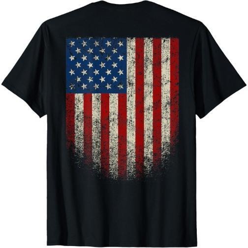 American Flag Patriotic Red White Blue Made USA T-Shirts, Hoodie, Sweatshirt