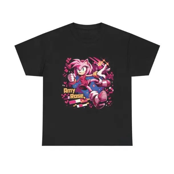 Amy Rose T-Shirt, Unisex Vintage Graphic Tees Gothic Grunge Y2k Emo Scene Amity Affliction Style Clothes Men Women...