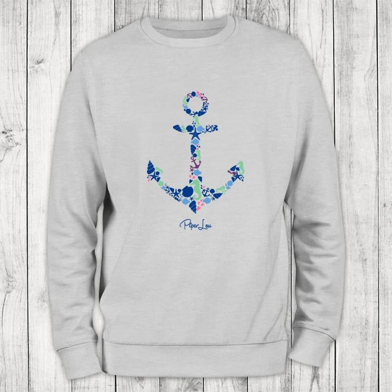 Anchor Color Sweatshirt T-Shirts, Hoodie | HypeCrazeTee.com