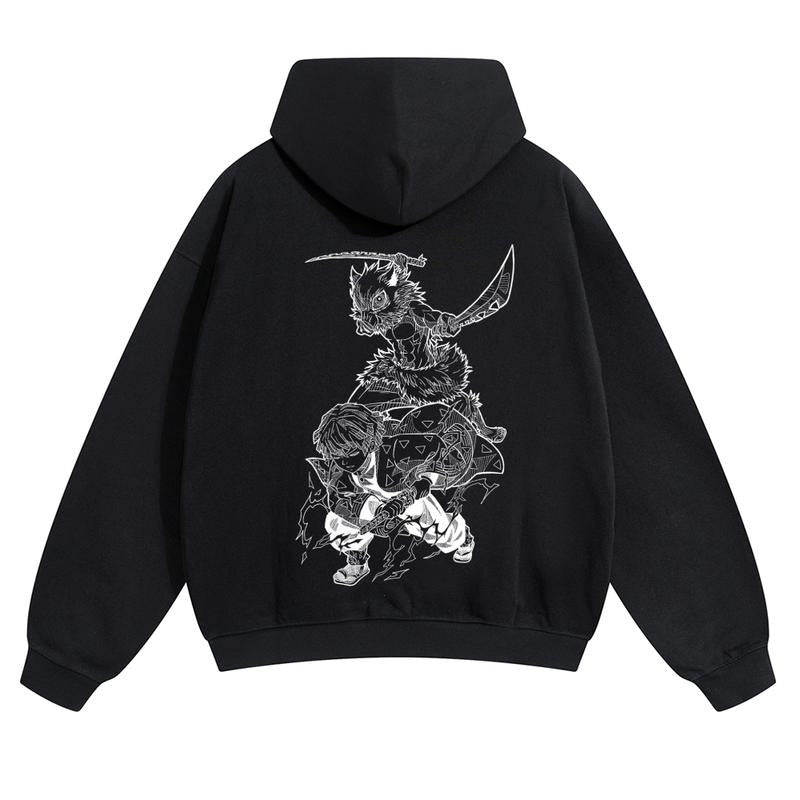 Anime Graphic Hoodies Fall Outfits Outfits Men Hoodies Men Vacation Outfits Sweater Longsleeveshirt Fall Outfit...