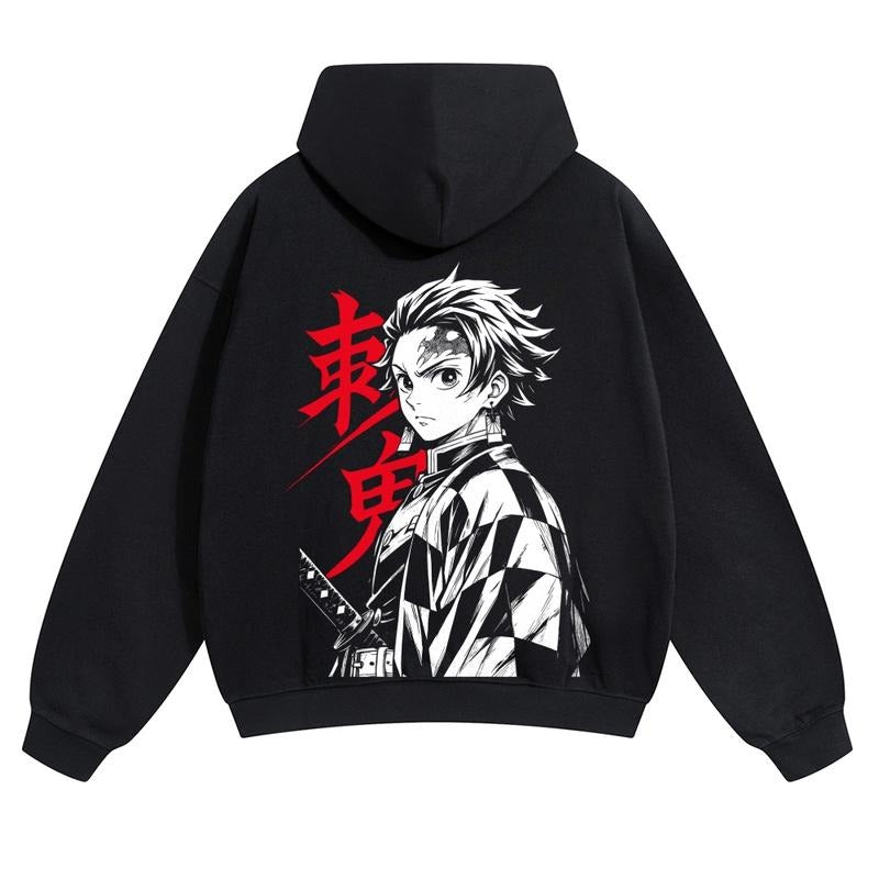 Anime Graphic Hoodies Fall Outfits Outfits Men Hoodies Men Vacation Outfits Sweater Longsleeveshirt Fall Outfit...