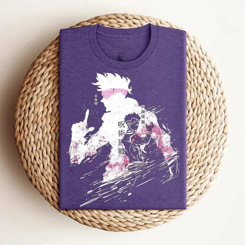Anime Shirt, Gojo Shirt, JJK Shirt, JJK Merch, Unisex Shirt, Gojo vs Sukuna Shirt, Anime Merch, Unisex Shirt, Anime...