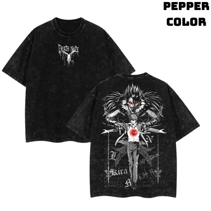 Anime Vintage Graphic Tee, Ryuk Tee, Death Note Shirt, Manga Anime Shirt, Unisex T-Shirt, Anime Clothing Top Menswear...