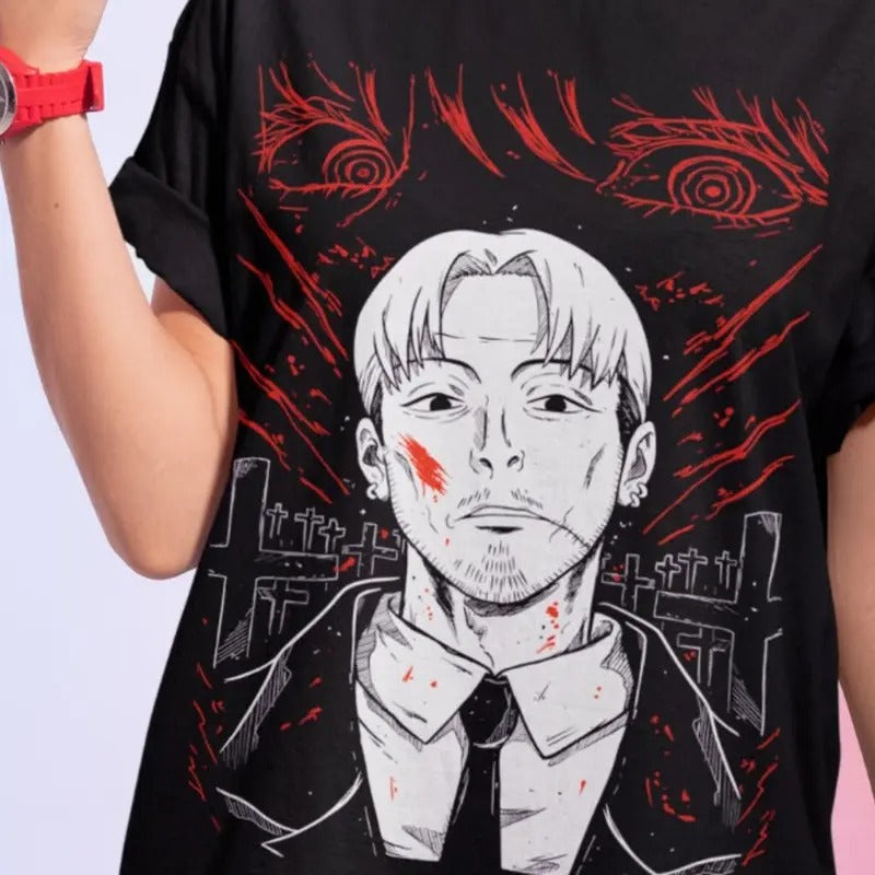 Anime Vintage Special Unisex T-shirt, Anime Manga Shirt, Anime Shirt, Black Swordsman, Skull Knight, Graphic Anime Tee,...