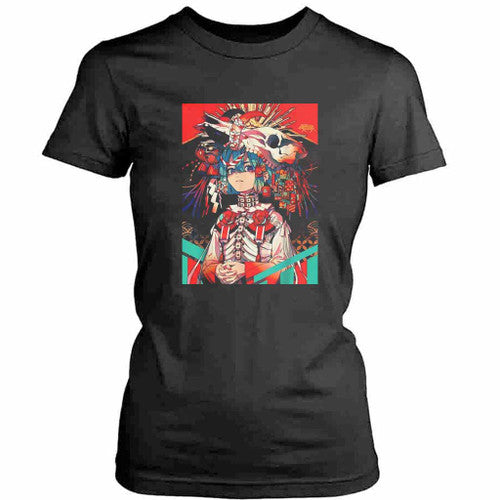 Anime Girl Aesthetic Womens T-Shirt Tee