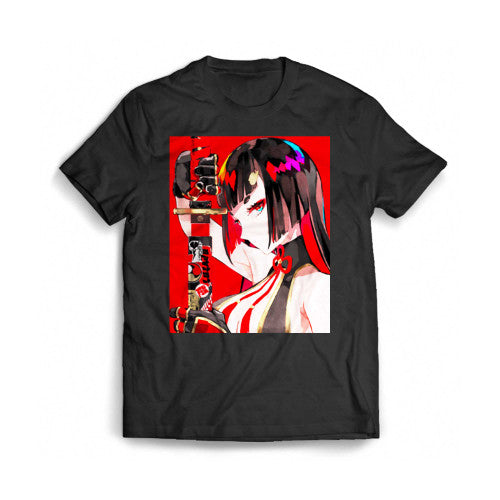 Anime Girl Waifu Japonais Esthetique Otaku Cadeau Mens T-Shirt Tee