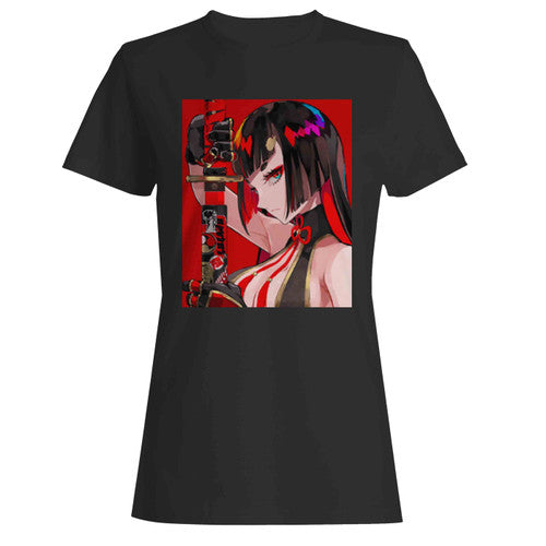 Anime Girl Waifu Japonais Esthetique Otaku Cadeau Women's T-Shirt Tee