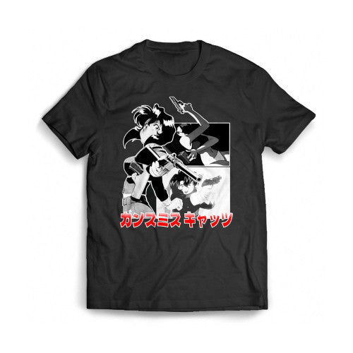 Anime Gunsmith Cats Rally Vincent Mens T-Shirt Tee