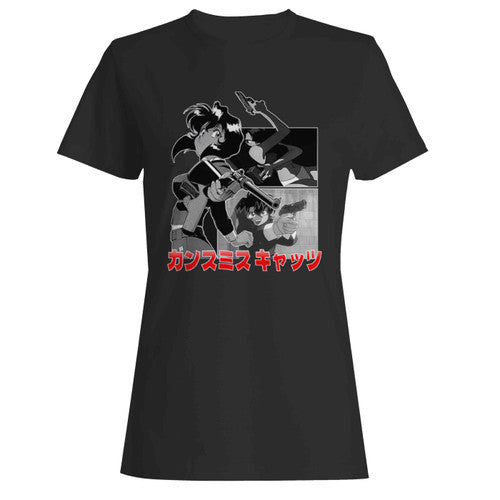 Anime Gunsmith Cats Rally Vincent Women's T-Shirt Tee