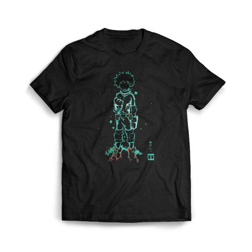 Anime Hero Deku Men's T-Shirt Tee