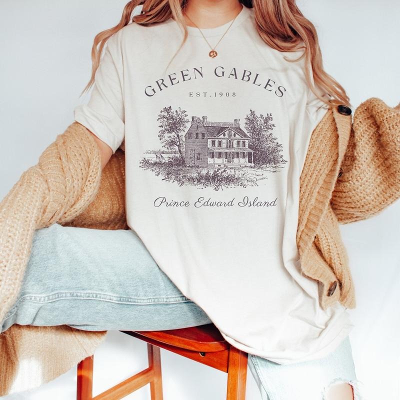 Anne of Green Gables Shirt Anne with an E T-shirt Anne of Green Gables tshirts light academia shirt book shirt bookish...