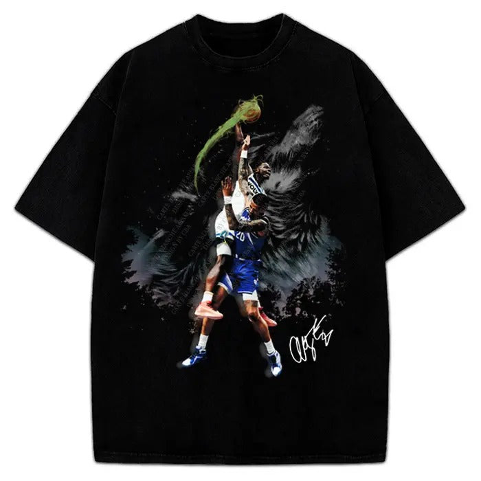 Anthony Howling Wolves Dunk Custom Design Graphic T-Shirt Crewneck Cotton Hoodie, Sweatshirt | HypeCrazeTee.com