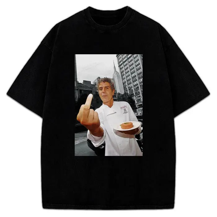 Anthony T Shirt Foodie Fan Shirt Graphic Tee Tribute Crewneck Cotton Menswear T-Shirt Hoodie, Sweatshirt | HypeCrazeTee.com