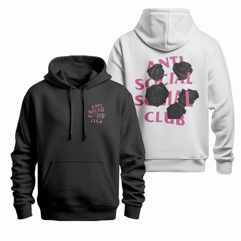 Anti - Social Club Inspired Apparel Set: T - shirt, Sweatshirt & Hoodie for American Streetwear Lovers | HypeCrazeTee.com