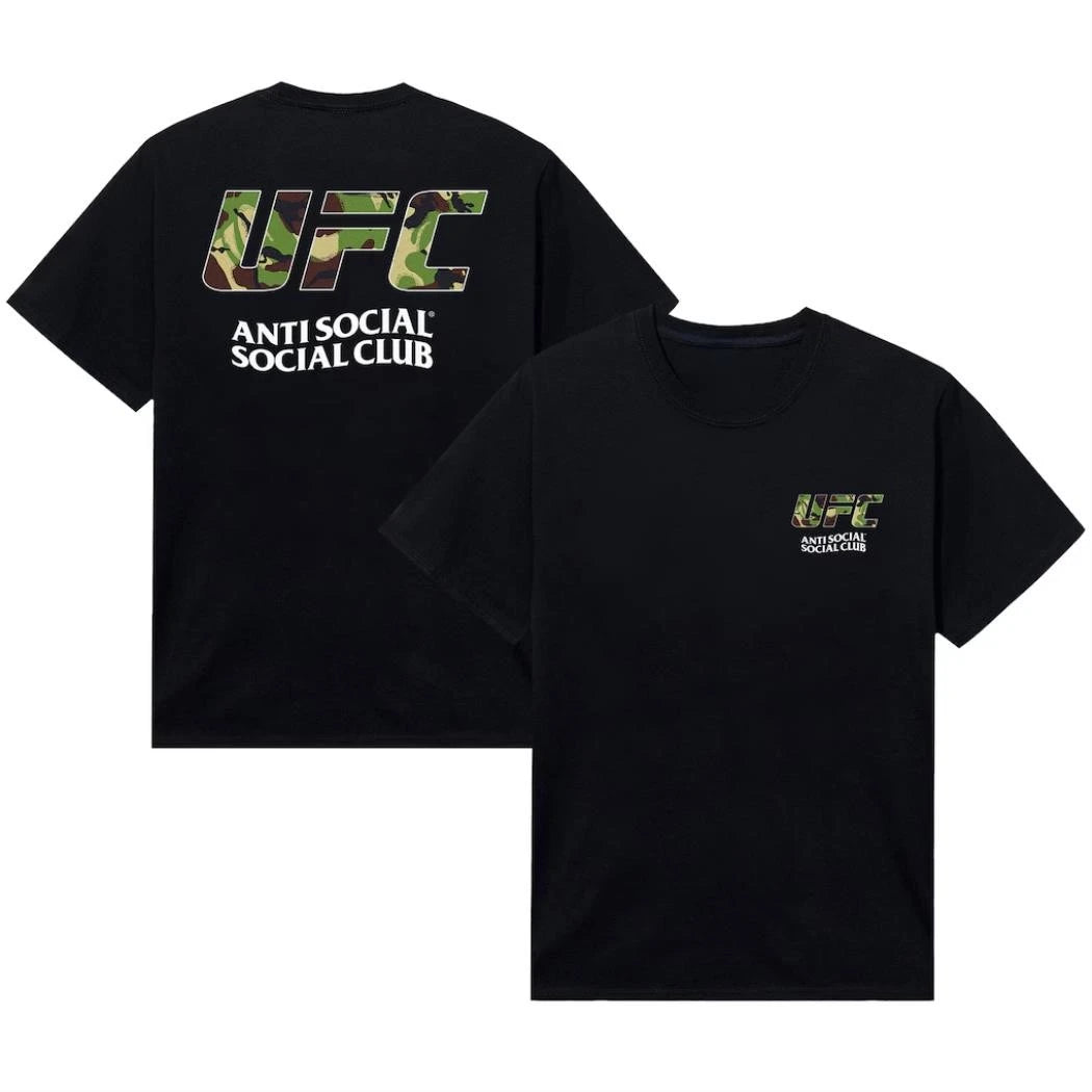 Anti Social Social Club x UFC UK With Love Shirt