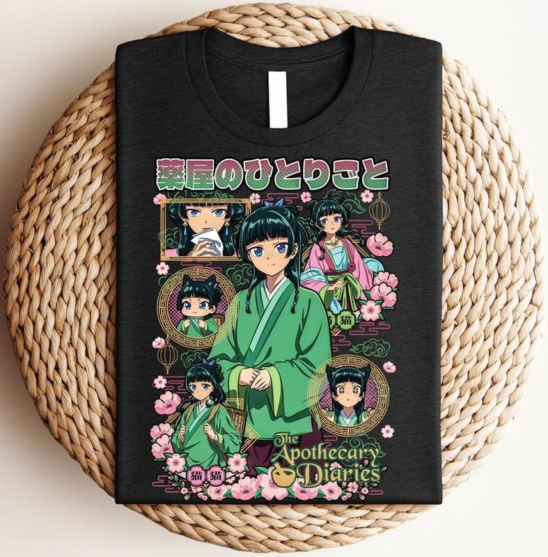 Apothecary Diaries Shirt, MaoMao Shirt, Anime Graphic Tees, Gift For Him Her, Unisex Shirt Hoodie, Sweatshirt