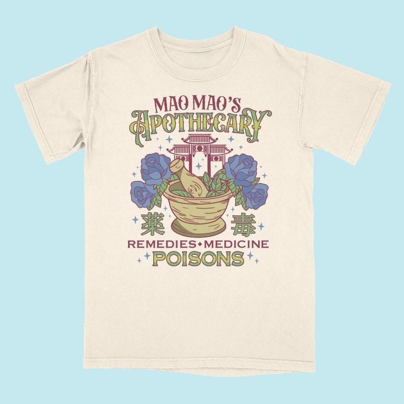 Apothecary Poisons T-Shirt, Kawaii T-Shirts, Japanese Graphic Tees, Anime Shirt Unisex Hoodie, Sweatshirt | HypeCrazeTee.com