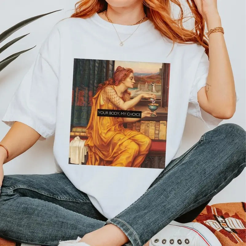 Aqua Tofana My Choice Tee, Funny Poison The Patriarchy Girls Will Be Girls Shirt, Giulia Tofana Feminist, Unisex Short...