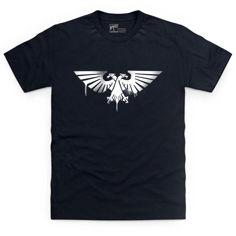 Aquila Graffiti Insignia T Shirt - WARHAMMER MERCH Hoodie, Sweatshirt | HypeCrazeTee.com