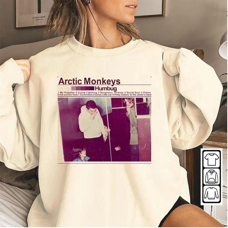 Arctic Monkeys Merch Sweatshirt - Essential Rock Band Shirt, Unisex Fan Apparel Hoodie | HypeCrazeTee.com