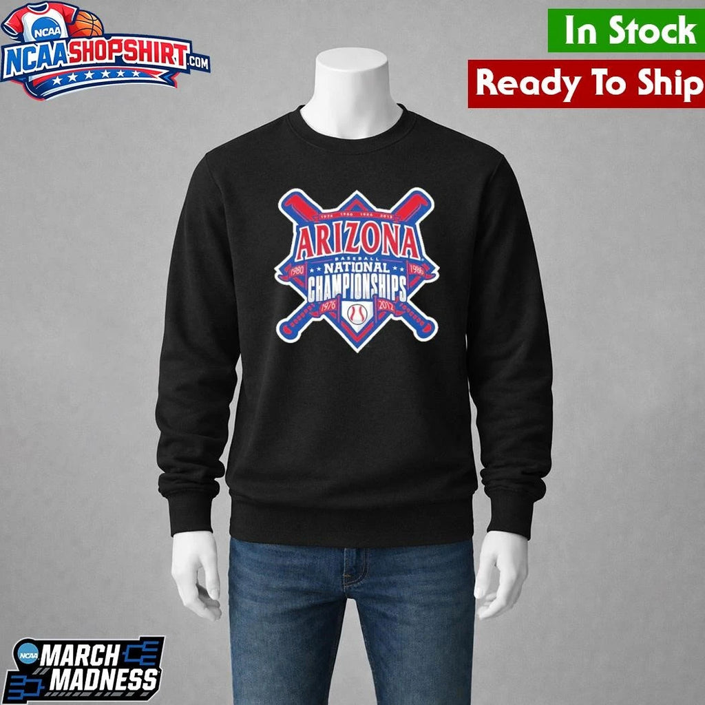 Arizona Baseball 1976 Night National Champions Shirt