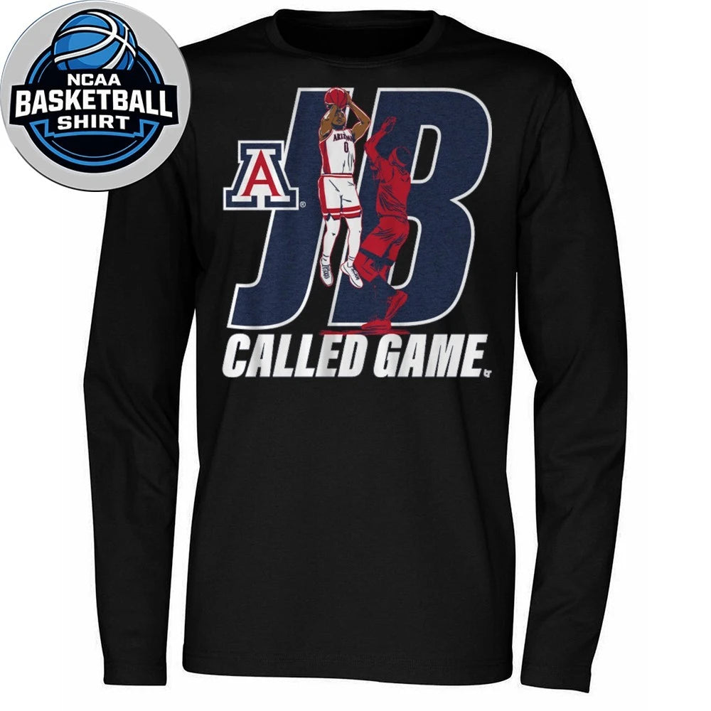 Arizona Basketball Jaden Bradley Called Game Logo 2026 Shirt