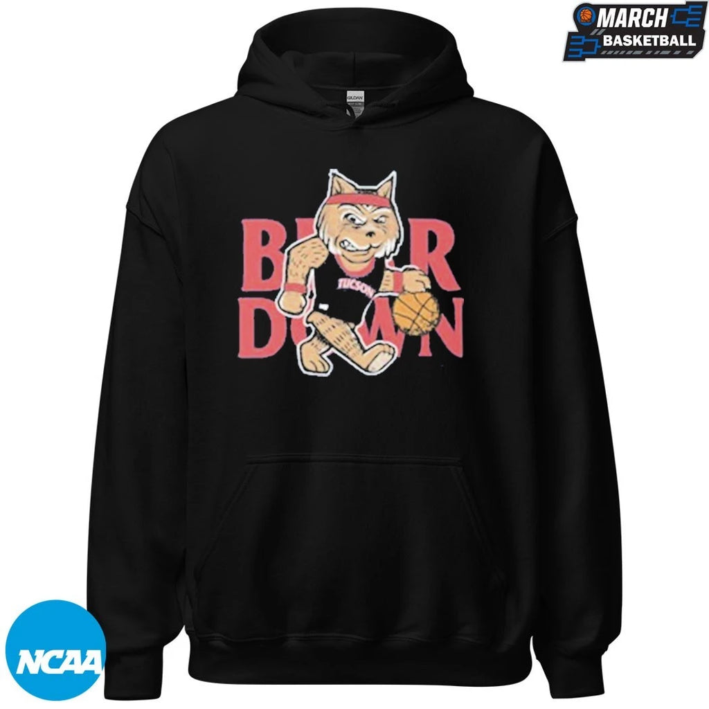 Arizona Wildcats Bear Down Mascot T-Shirts