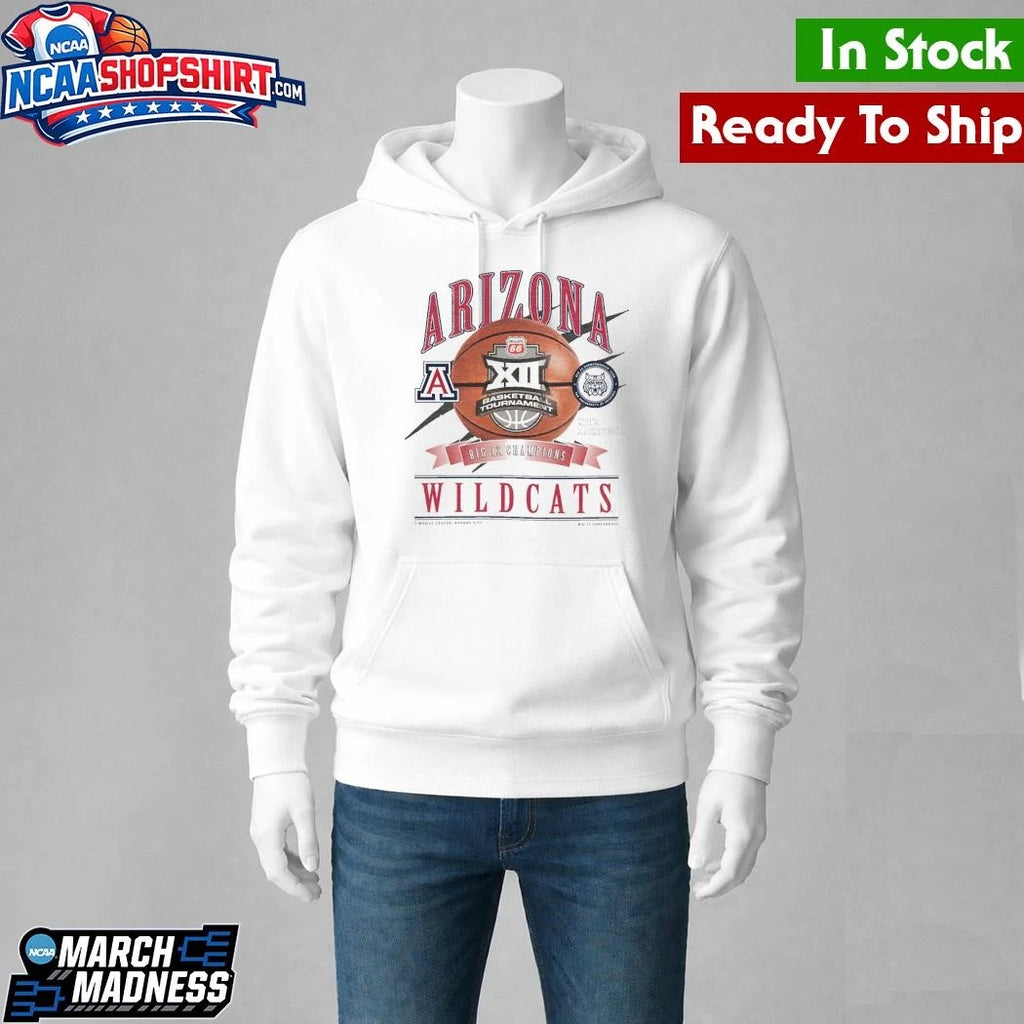 Arizona Wildcats Big 12 Men’s Basketball Champions Shirt