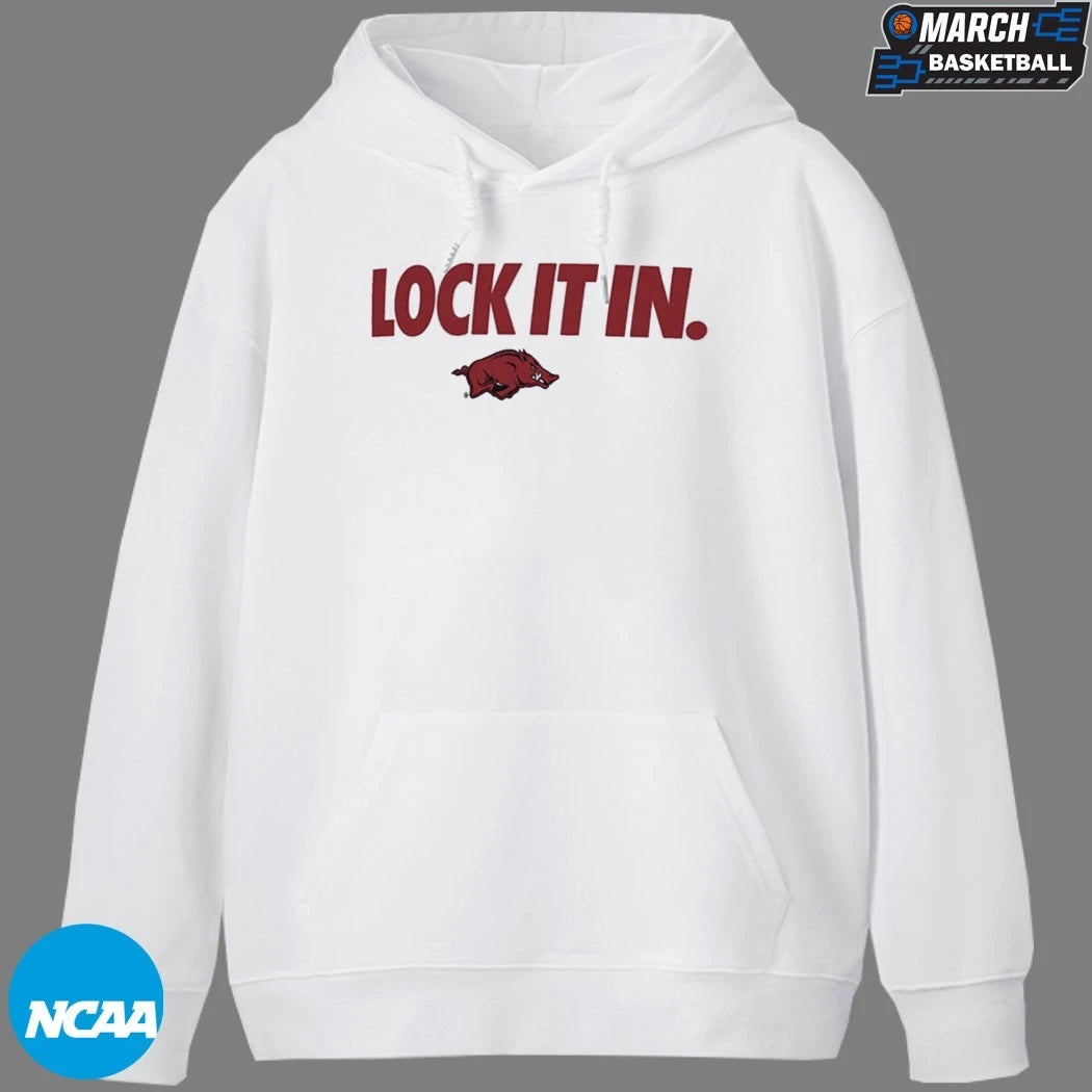 Arkansas Razorbacks Lock It In T-shirts