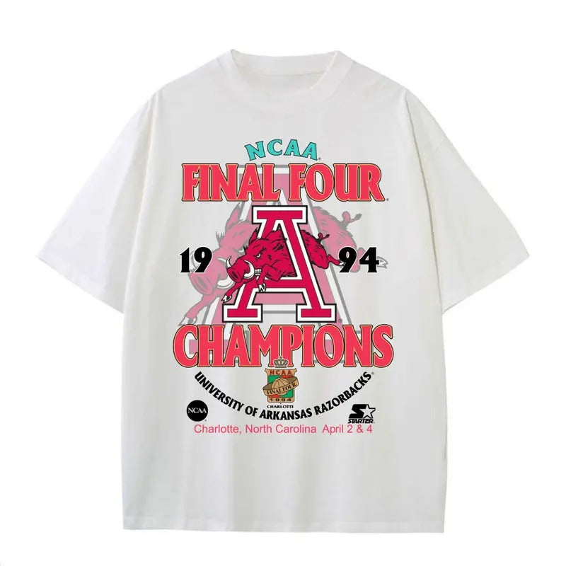 Arkansas Razorbacks NCAA 1994 Final Four Vintage T-Shirt football shirt Hoodie, Sweatshirt | HypeCrazeTee.com