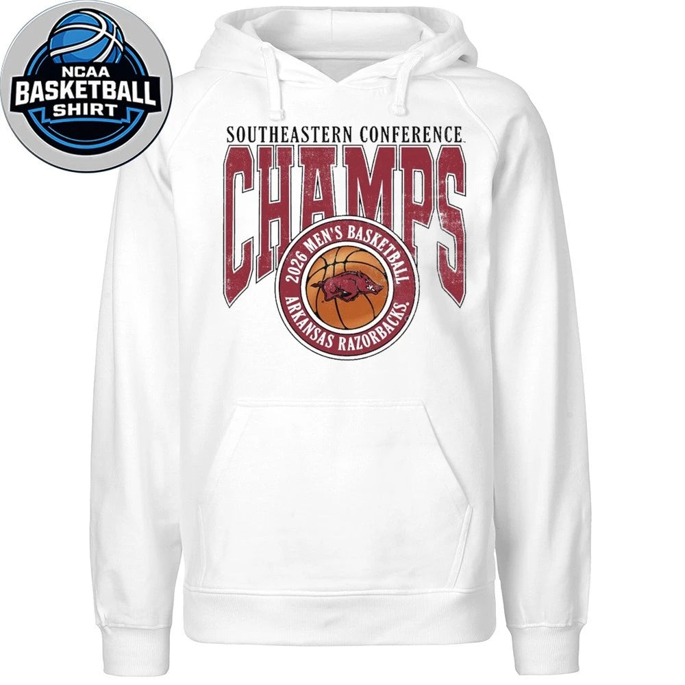 Arkansas Razorbacks win the 2026 SEC Tournament Logo Shirt