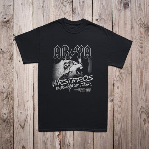 Arya Westeros Vengeance Tour Man's T-Shirt Tee
