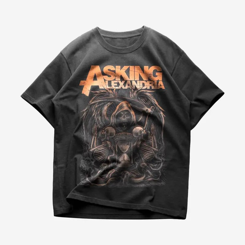 Asking Alexandria T-Shirt - Metalcore Merch - Special & Limited Edition Hoodie, Sweatshirt | HypeCrazeTee.com