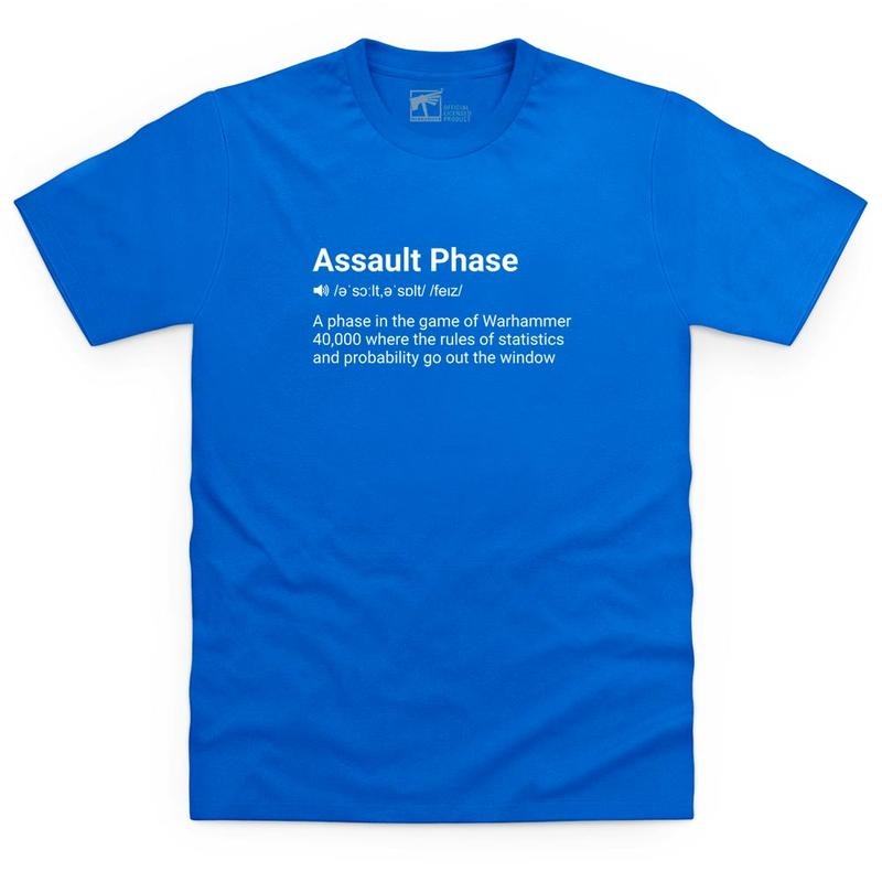 Assault Phase Definition T Shirt - WARHAMMER MERCH Hoodie, Sweatshirt | HypeCrazeTee.com