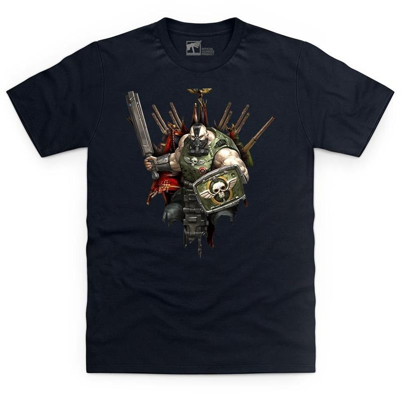 Astra Militarum Bullgryn Black T Shirt - WARHAMMER MERCH Hoodie, Sweatshirt | HypeCrazeTee.com